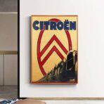 poster di automobili vintage