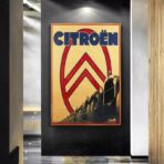 poster di automobili vintage