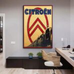 poster di automobili vintage