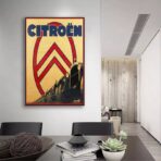 poster di automobili vintage