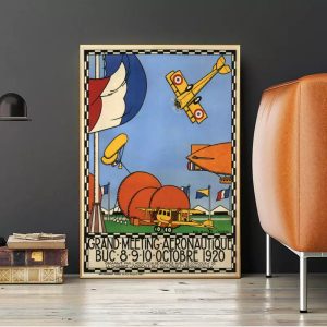 poster dellaviazione vintage