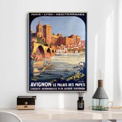 poster vintage avignone