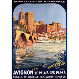 poster vintage avignone