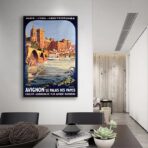 poster vintage avignone