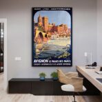 poster vintage avignone