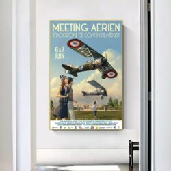 poster aereo vintage