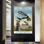 poster aereo vintage