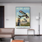 poster aereo vintage