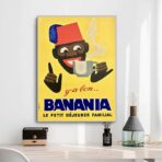 poster vintage banania