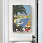 poster bandol vintage