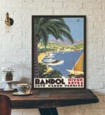 poster bandol vintage