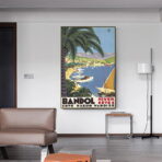 poster bandol vintage