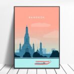 poster vintage bangkok