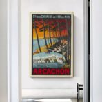 poster vintage bassin darcachon