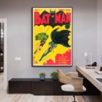 poster vintage batman 1