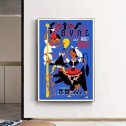 poster vintage bayonne 1