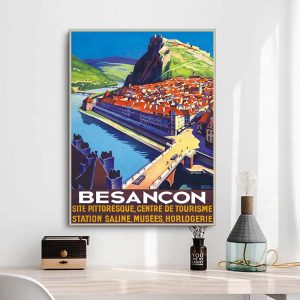 poster vintage besancon