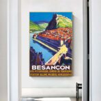 poster vintage besancon