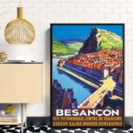 poster vintage besancon