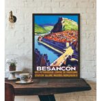 poster vintage besancon
