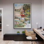 poster vintage besancon 1