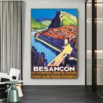 poster vintage besancon