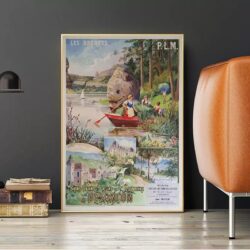 poster vintage besancon 1