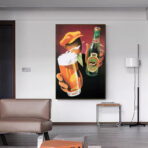 poster di bevande vintage