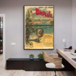 poster vintage bordeaux