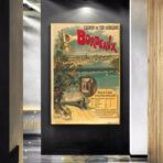 poster vintage bordeaux