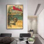 poster vintage bordeaux