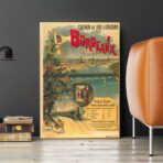 poster vintage bordeaux
