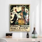 poster vintage bordeaux 1