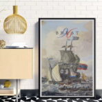 poster vintage brest