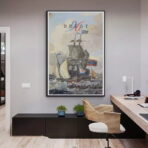 poster vintage brest