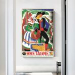 poster vintage brittany
