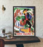 poster vintage brittany