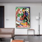 poster vintage brittany