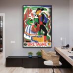 poster vintage brittany