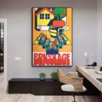 poster vintage fai da te