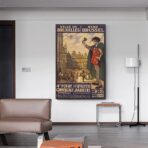 poster vintage bruxelles