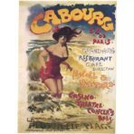 poster vintage cabourg