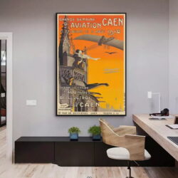 poster vintage caen