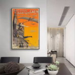 poster vintage caen