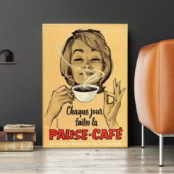 poster di caffe vintage