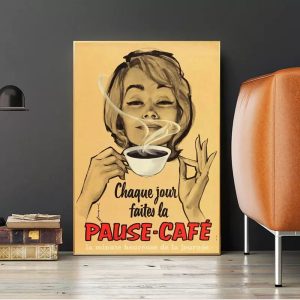 poster di caffe vintage