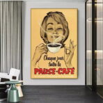poster di caffe vintage