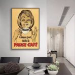 poster di caffe vintage