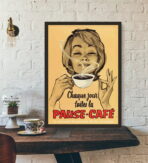poster di caffe vintage