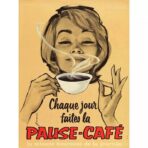 poster di caffe vintage